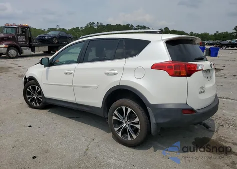 2015 Toyota Rav4 Limited из США, поврежденный, VIN 2T3DFREV2FW348413